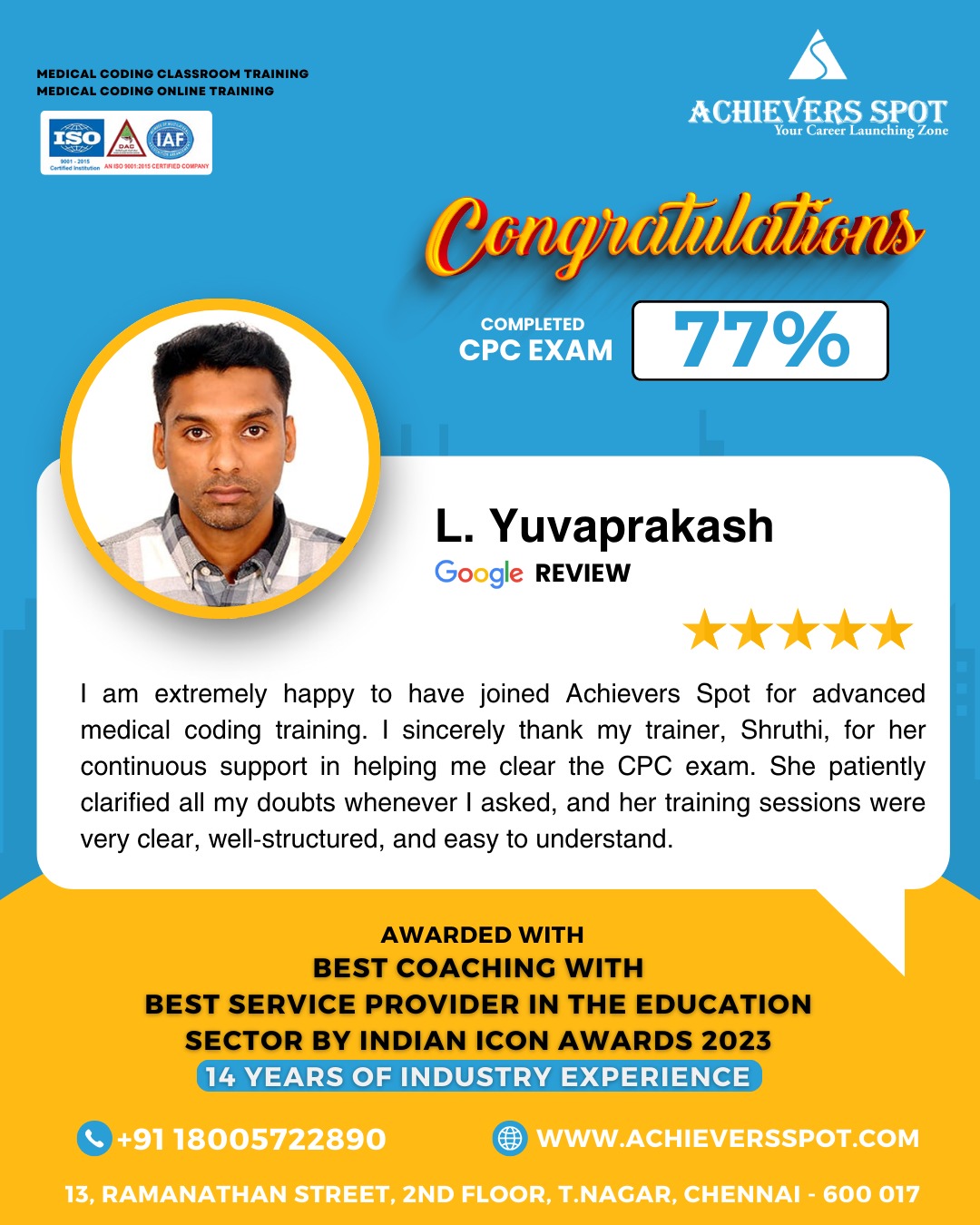 CPC Review Certificate 8